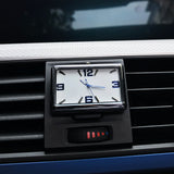 Creative Universal Car Dashboard Quartz Clock Decoration