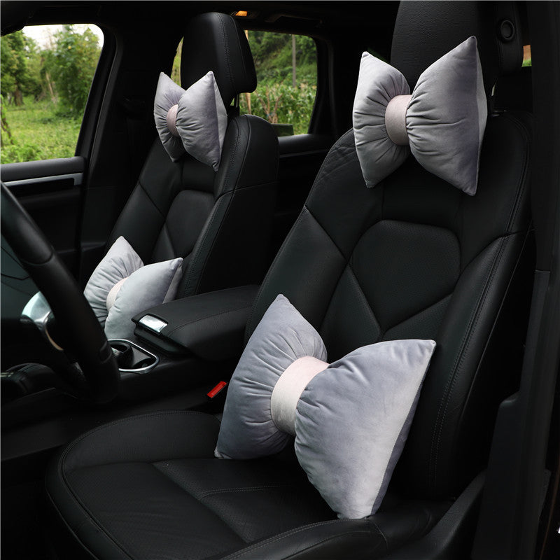 Dutch Velvet Car Neck Support Cushion
