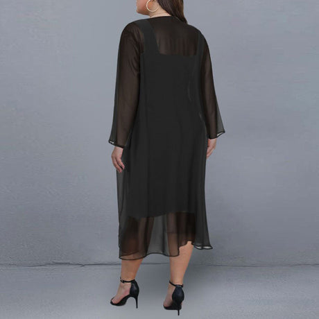 Spring Women's Loose Fit Slim Temperament Dress