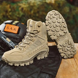 Men's Comfortable Lace-up Hiking Shoes for Outdoor Use