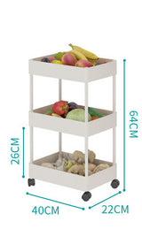 Bathroom and Kitchen Storage Rack Shelf