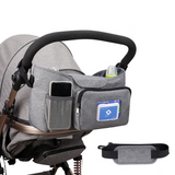 Baby Stroller Bag with Insulation and Storage Features