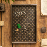 Vintage Square Jewelry Organizer and Tea Tray (Home Use)
