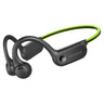 SilisoundTek Bone Conduction Headphones Open-Ear Sports Headphones with Mic 10Hr Playtime Bluetooth 5.2 Wireless Earphones Waterproof for Running Biking Gym