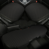 Car Seat Cushion Set, Universal Linen with Backrest