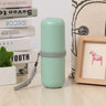 Wheat Straw Travel Portable Storage Cup Set