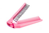 LOUISE MAELYS Portable Travel Folding Hair Brush Compact Pocket Hair Comb Double Headed Anti-static Comb