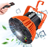 Portable Outdoor Camping Fan with Remote and Power Bank