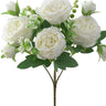 Artificial Peony and Rose Bouquet for Home Decor