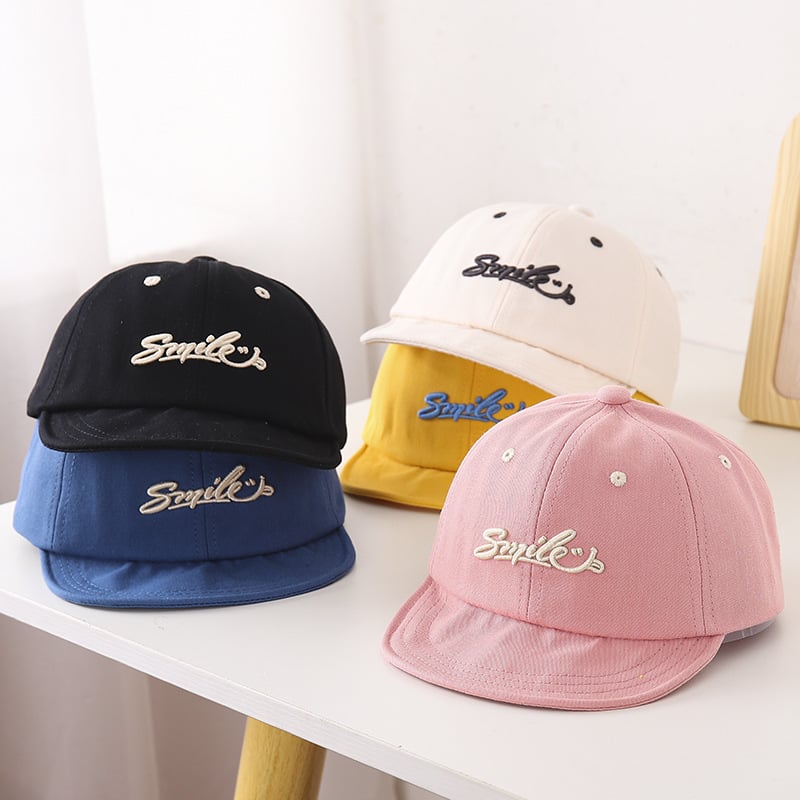 Embroidered Cotton Baby Hat