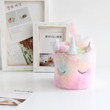 Unicorn Tissue Box Cover - Pink Plush Home Decor