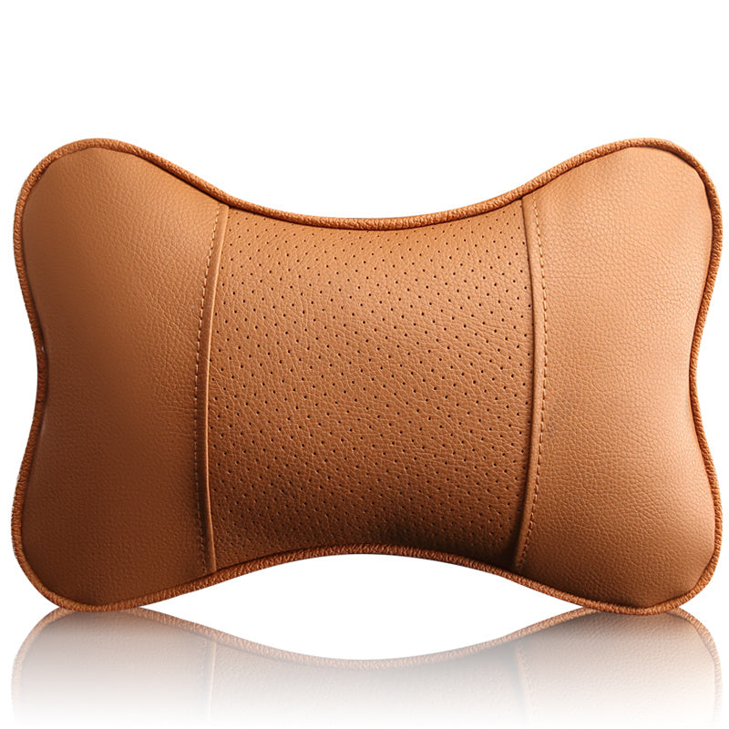 Leather Car Neck Pillow for All Seasons