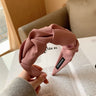 Wide Edge Cloth Hair Band for Women - Retro Style Accessory