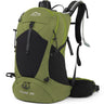 IX INOXTO Hiking Backpack35L Waterproof Hiking Daypack with 3L Water Bladder and Rain Cover Lightweight Travel Camping Backpack for Men Women (Dark Green)