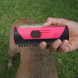 Pet Grooming Brush Tool for Cats and Dogs