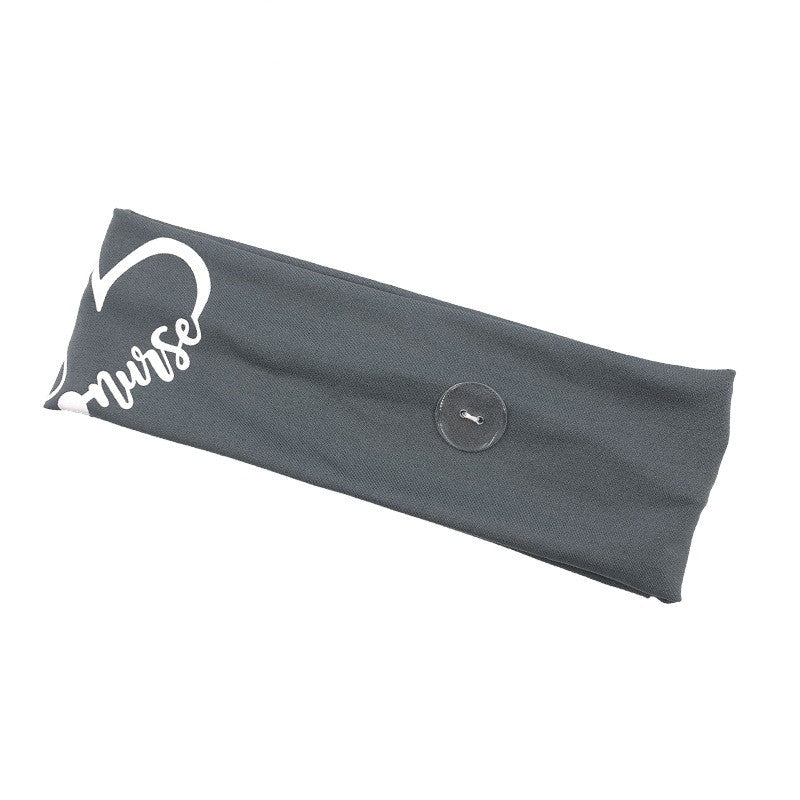 Milk Silk Mask with Button Hair Band