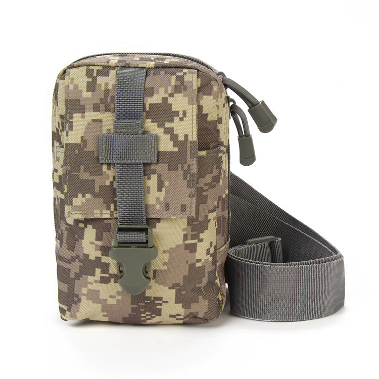 Camouflage Portable Outdoor Climbing Messenger Bag