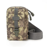 Camouflage Portable Outdoor Climbing Messenger Bag