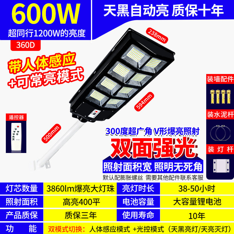 Bright Solar Waterproof Outdoor LED Garden Light
