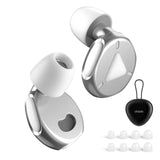 OTOPIO Concert Ear Plugs for 36dB Noise Reduction Calmer Motorcycle Musician High Fidelity Ear Plugs with Fluorescent SiliconeSilver