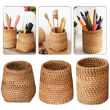 Handmade Rattan Storage Boxes for Cosmetics and Decor