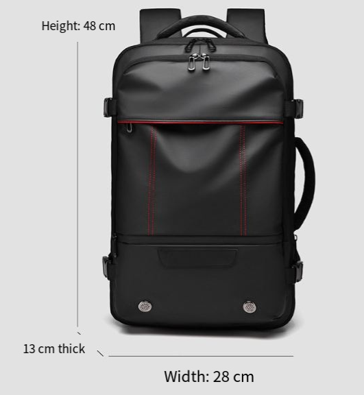 Expandable Vacuum Compression Travel Backpack