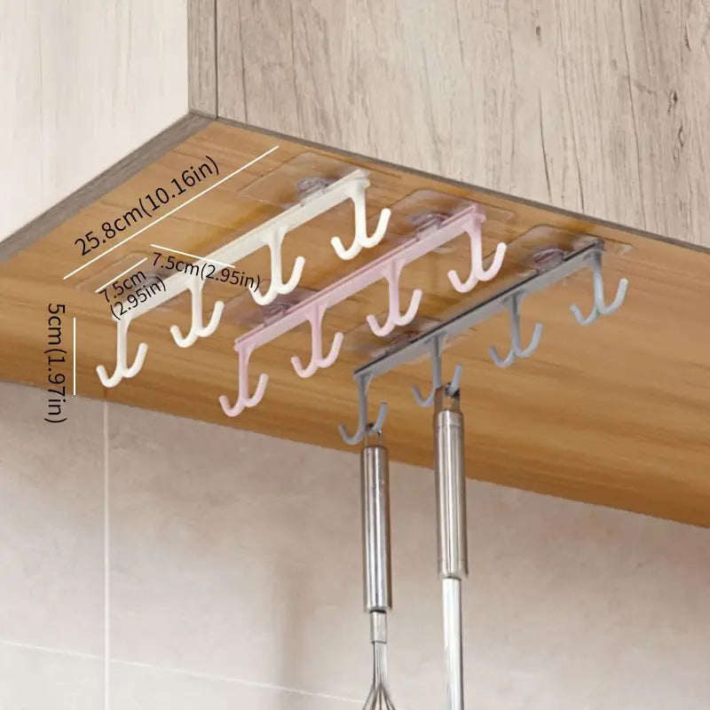 1pc Traceless Nail-Free Kitchen Organizer Hanger
