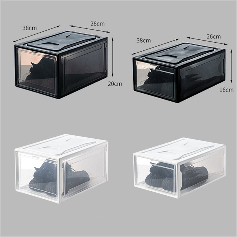 Transparent Sneaker Storage Box for Displaying Shoes