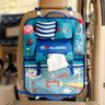 Car Seat Back Organizer with Japanese Cartoon Design