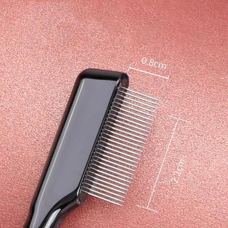 Mascara Brush Separator and Curler for Eye Makeup