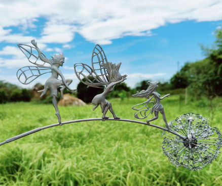 FairyCraft Garden Fairy Metal Art Decoration (One Piece)