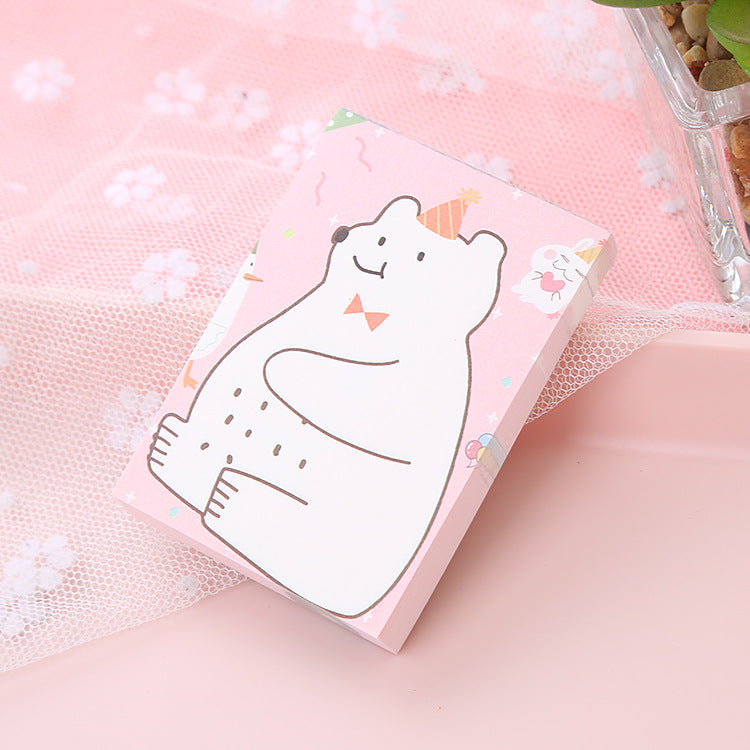 Cute Cartoon Bear Note Paper - Creative Stationery