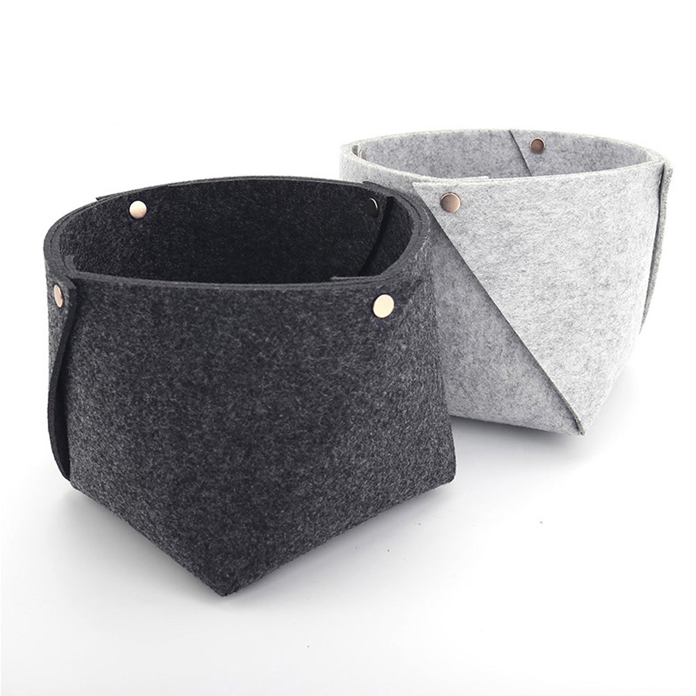 Felt Storage Basket for Desk and Nightstand