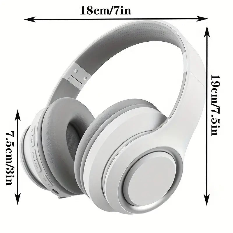 Wireless Bluetooth Headphones with Creative Bass Effect