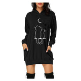Loose Hooded Sweater Jacket for Women - Spring & Autumn