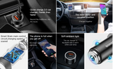 36W QC3.0 Car Charger with Dual USB Ports