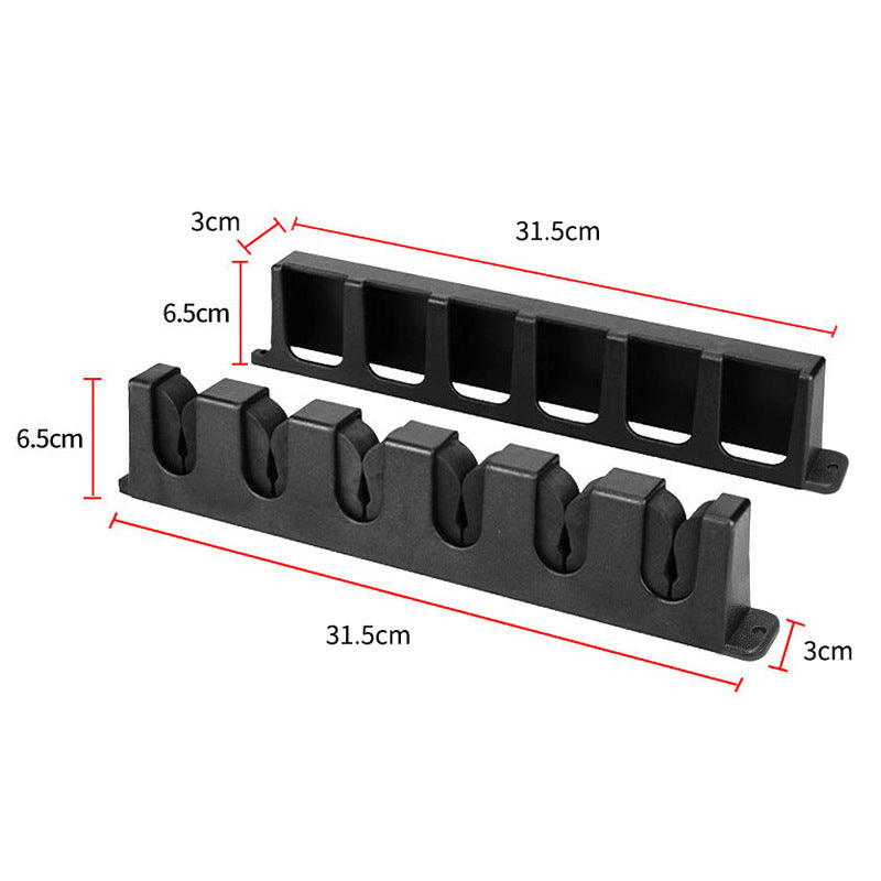 Fishing Rod Wall Display Rack for Home Storage