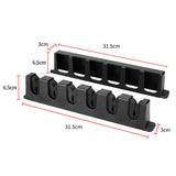 Fishing Rod Wall Display Rack for Home Storage