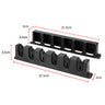 Fishing Rod Wall Display Rack for Home Storage