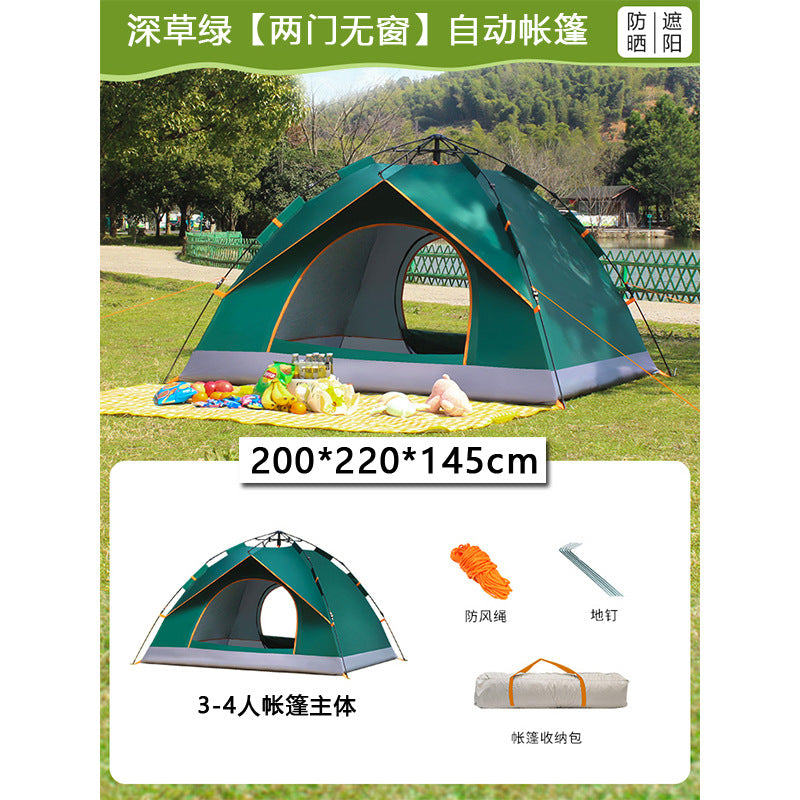 Winter Camping Tent for 5-8 People, Waterproof Set