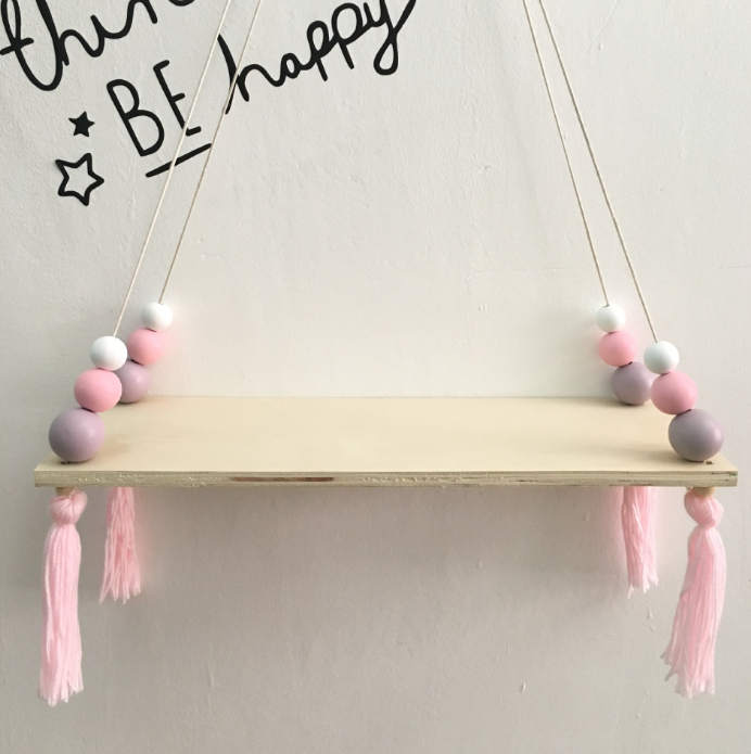 Nordic Style Wooden Macaron Bead Storage Board