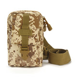 Camouflage Portable Outdoor Climbing Messenger Bag