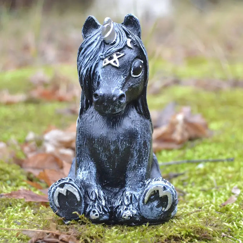 Unicorn Statue Sculpture for Home Bar Coffee Shop Decor