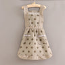 Cute Printed Kitchen Apron for Home Use