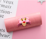 Strawberry Girl Frame Glasses Case, Simple Portable Storage