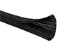 Kable Kontrol 10 Ft - 0.25 Inch Braided Cable Sleeve - Self Closing Split Wire Wrap Cord Hider Organizer Wire Loom Tubing Cover for Automotive Industrial Cable Management - Black