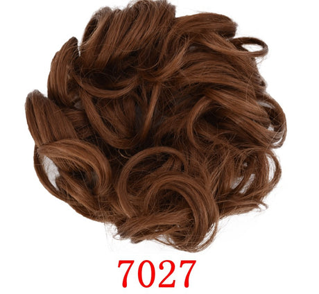 Rubber Band Hair Ring for Bud Hairstyles