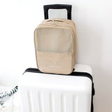 Large Capacity Travel Shoe Organizer with Handle