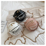 Basketball Bag and Small Chain Shoulder Bag