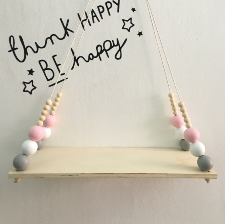 Nordic Style Wooden Macaron Bead Storage Board